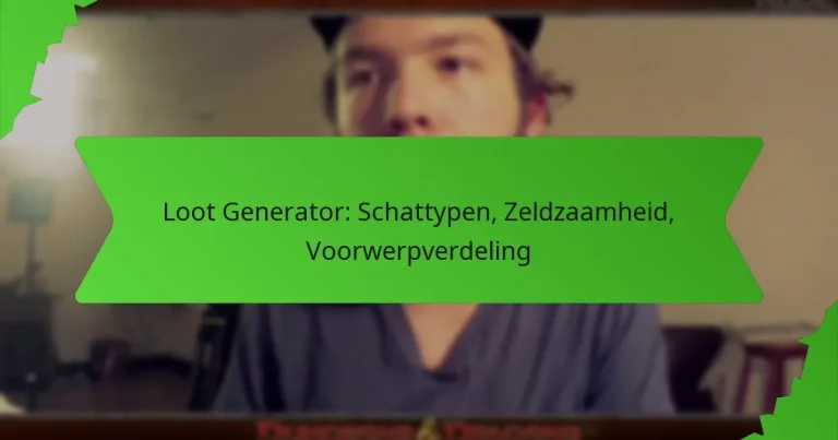 Loot Generator: Schattypen, Zeldzaamheid, Voorwerpverdeling
